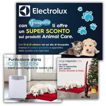 Materiali di Marketing Electrolux Animal Care